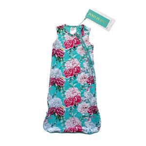 NWT Posh Peanut Eloise Floral Sleep Bag Size 0-6m